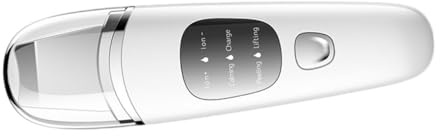 SMASOLO Appareil de Soin Peau Électrique Écran Lcd Multifonction Éliminateur de Pores à Fréquence Ultrasonique Nettoyage Visage Peau Blanche Rechargeable Usage Personnel