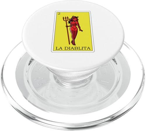 Funny Mexican Design - La Diablita PopSockets PopGrip para MagSafe