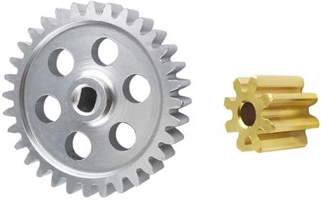 RC Modifikationsteile Kompatibel Mit Axial Für SCX24 1/24 RC-Auto-LKW Für Universal-Teilezubehör 0,5 Modul 8T 32T Metallgetriebe-Zahnradsatz