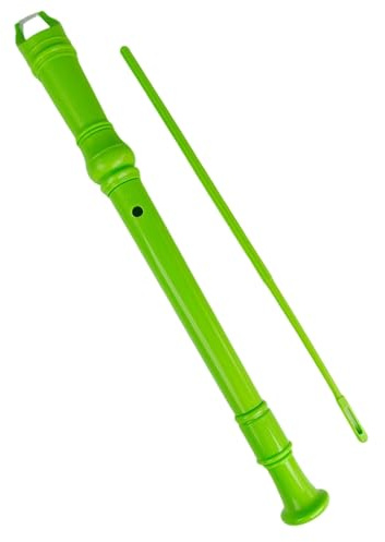 Blockflöjt Färgglad Blockflöjt 8 Håls Tidig Musikinstrument För Nybörjare Robust Och Tålig(Green)