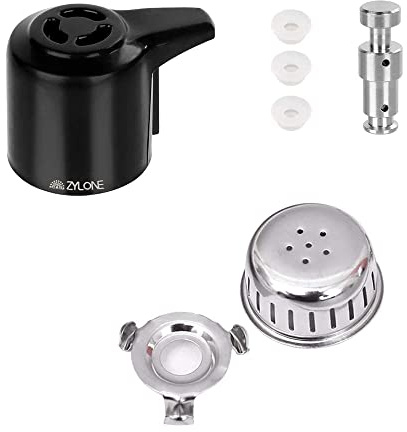 Steam Release Handle, Original Float Valve Replacement Parts with 3 Silicone Caps for Instant Pot Duo/Duo Plus 3, 5, 6 Quart, Duo Mini 3 Qt, Duo50 5 Qt, Duo/Duo plus 60 6 Qt by ZYLONE