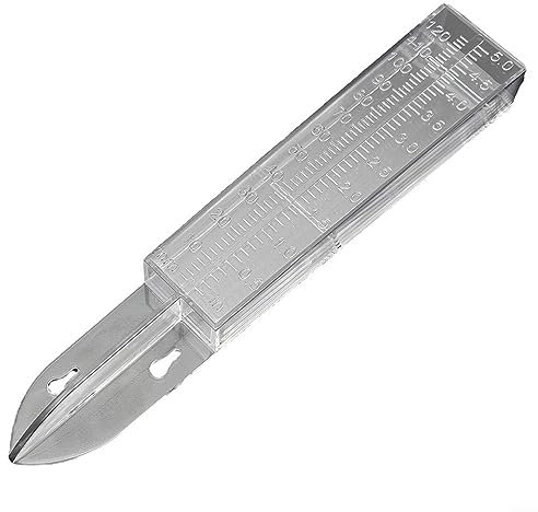 1 pluviomètre compact et léger pour jardin extérieur en plastique