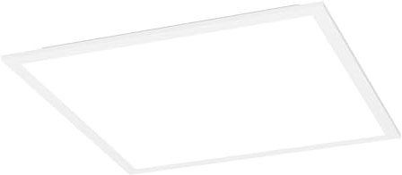 EGLO connect.z Smart-Home LED Panel Moradillo-Z, 40 x 40 cm | ZigBee Deckenleuchte, Matter, App und Sprachsteuerung Alexa, warmweiß-kaltweiß, RGB, dimmbar, Deckenlampe weiß