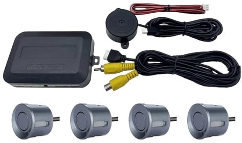 Assist Sensori Parcheggio Telecamera con monitor Telecamera retromarcia con schermo TFT da 43 Con kit sensore parcheggio video Mini telecamera retromarcia con larghezza 170.