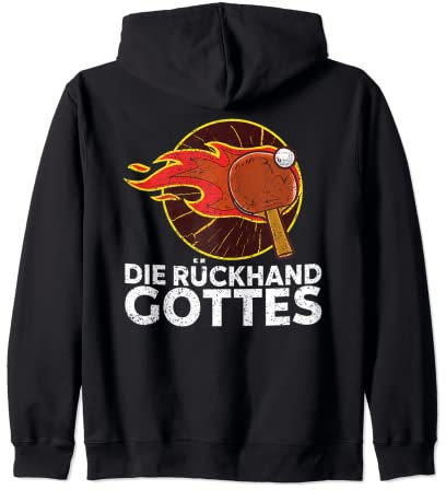 Tischtennis Trikot Kleidung Training Tisch Tennis Lustig Kapuzenjacke
