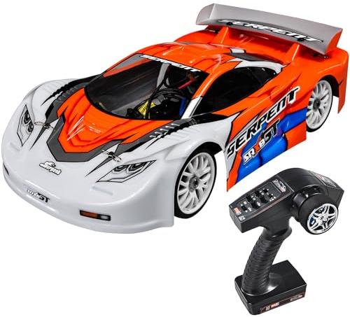 Serpent SRX8 GTE 4wd RTR, 1/8 4wd GT Car, Brushless Speed RC Car RTR, Painted Body, High Speed, Racing, Ready to Run, (Batteries and Charger Not Included)