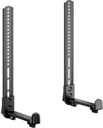 AISENS - SPK01U-189 - Universal Sound Bar Support, Black
