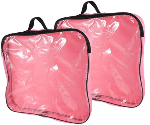 MOBUTOFU 2stücke Schlittschuhtasche Mit Reißverschluss Rollschuhtasche Für Damen Rollschuhbeutel Als Organizer Schuhbeutel Für Schlittschuhe Komfortable Und Strapazierfähige Aufbewahrungsta