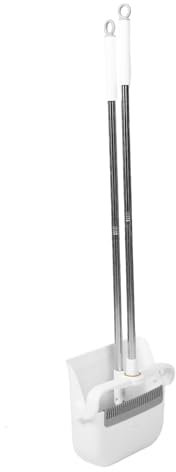 VERDANVERSE Set per La Pulizia della Hall Scopa per Pavimenti Paletta Setole Morbide Manico Staccabile Facile Manutenzione dei