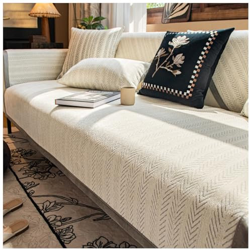 Rutschfester Sofabezug für 1/2/3/4-Sitzer-Sofa, L-Form, waschbarer Sofaschutz für Haustiere, Hunde, Katzen, Sofaschoner mit Kissenbezug, Sofa, Sitzkissenbezug für Wohnzimmer, Farbe A