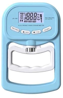 Dragprovningsmaskin, Kraftmätare, Digital Handdynamometer Mätning Av Greppstyrka Autofångande Elektronisk Kraft(Blue)