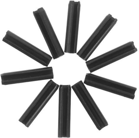 VICASKY Lot de 10 Goupilles de Tension à Ressort Fendu en Acier à Ressort Résistant la Corrosion pour Stores Rétractables Extérieurs, Fixation Sécurisée pour Auvents de Terrasse