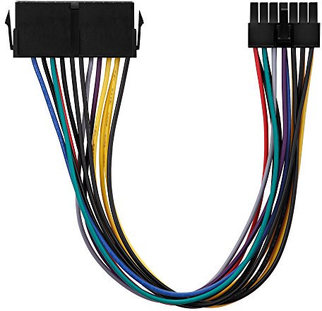 conecto CC20015 ATX-Stromadapter Netzteil für Lenovo Medion 14-polig Mainboard Schwarz