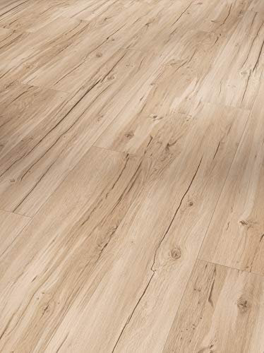 Parador Designboden Vinyl Basic 5.3 Eiche Memory geschliffen Gebürstete Struktur Landhausdiele 4-seitige Fase