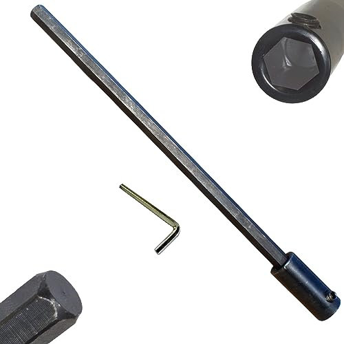 Hole Saw Extension 7-16 Hex 12 inch Long 7/16 Male to Female Use with Any 7/16 or 1/2 in Hex Arbor, If Using Our Carbide Hole Saws for Masonry use Our 7-16 Arbor with a Masonry TCT Pilot Drill