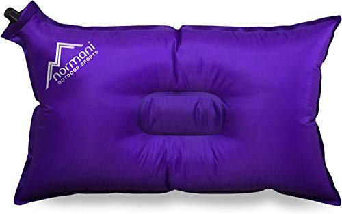 normani Selbstaufblasbares Kissen Outdoor Thermokissen Camping QuickFit Farbe Violett