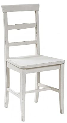 Biscottini Stuhl Holz 92x45x43cm Made in Italy | Küchenstühle Eschenholz | Holzstuhl esszimmer | Stühle esszimmer