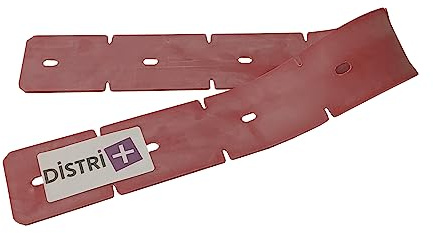 Distri+ - Raclette arrière en latex 38 Shore compatible pour autolaveuse EUREKA E36, E36B, E36C - Alternative pour référence