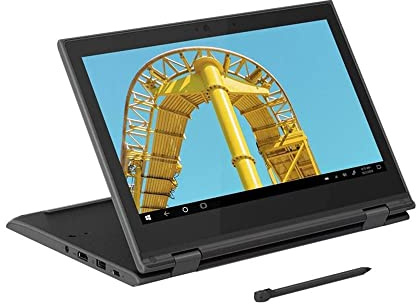 Lenovo WinBook 300e 2nd Gen 11.6 Touchscreen Convertible Laptop AMD 3015e 4GB RAM 64GB eMMC Windows 10 Pro - 82GKS00000