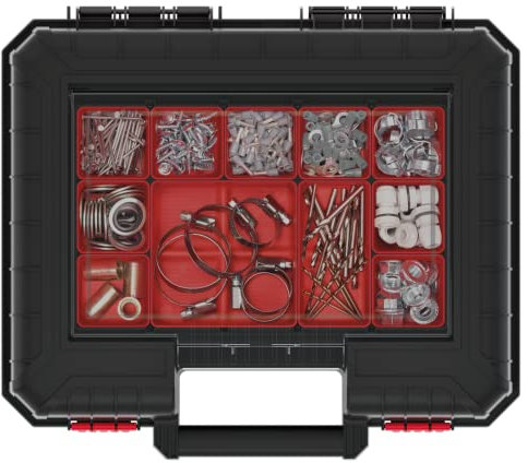 Plastic Power Tool Storage Case Empty Box Electric Drill Holder Foam Organiser Angle grinder Router Multitool storage Various Models (Model 4)