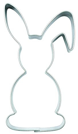 BekkiB - Cortador de tazas Conejo - Cortador de galletas en forma de conejo de Pascua - El cortador es apto para lavavajillas - 88216