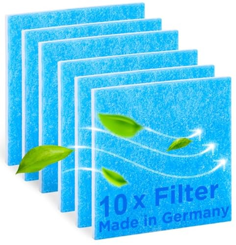 BremerLuft 10x Ersatzfilter für LIMODOR Compact Lüfter – kompatibel mit Limot Lüftungsgerät (Art.-Nr. 00070) – Luftfilter & Staubfilter – Made in Germany (10 Filter)