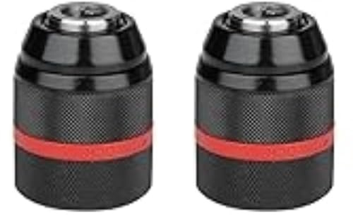 YWBL-WH 2Pcs Universal Keyless Drill Chuck, 1/2-20UNF Mount, 2-13mm Self-Tightening, Compatible with Drilling Machine