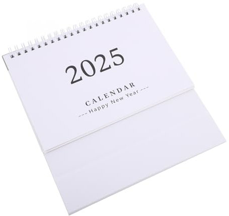 VILLCASE Desktop Kalender Englisch Minimalistischer Tischkalender Für Büro Und Zuhause Praktischer Monats Und Tagesplaner Für Persönliche Planung Und Organisation