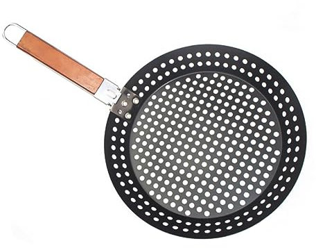 CIYODO Piano Antiaderente Per Pizza Utensile Per Bbq e Grigliate Per Pizze e Resistente Temperature Facile