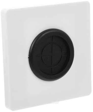 DIYEAH Modern Wall Plate Socket Cover Electric Box Cover for Blank Socket Wall Tv Cable Management Decorative Outlet Plate