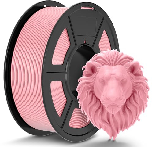 TECBEARS PLA Filament 1.75mm Sakura Pink, 1kg 3D Drucker Filament PLA, Filament 3d Druckmaterialien, Vakuumverpackung, Maßgenauigkeit +/- 0,02 mm, 1kg Spule (2,2lbs) PLA für Intelligentes Drucken