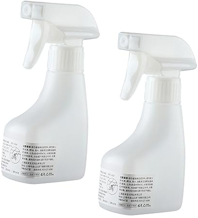 SAFIGLE 2pièces Vaporisateur De Fleurs Vide Rechargeable Bouteille Eau Flacon Pompe à Brouillard Capacité Sans Fuite