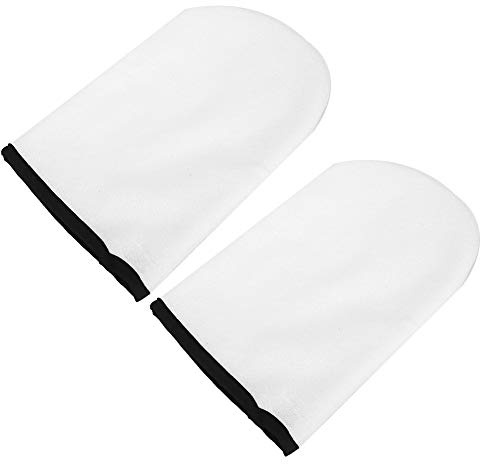 TOPINCN de Algodón para Terapia de Parafina, de Terapia de Cera para el Cuidado de las Manos, para Hidratar y Absorber, Tamaño de 10 X 6,1 Pulgadas, 2 para de Cera de Belleza