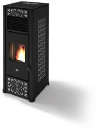 EVA CALOR - STUFA A PELLET EVA CALOR GEMMA CANALIZZATA BIANCO 15 KW - 31340