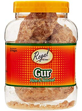 Regal Gur (Jaggery Pieces) - 370g - (Pack of 2)