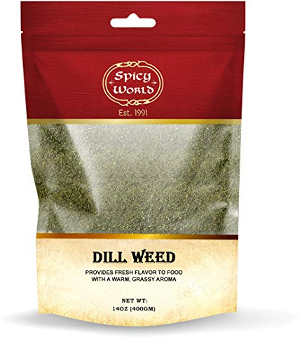 Spicy World Dill Weed 14 Ounce LARGE Bag | Perfect Seasoning and Spice for Salads and Soups