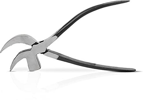 Cobbler Pliers Pincers, Steel Leathercraft Lasting Pliers Craft Tool Pincers for Shoemaking Cobblers Saddlers Hardware
