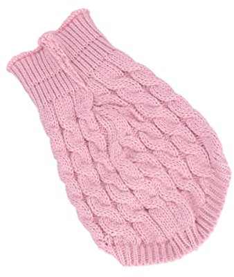PRETYZOOM Haustierpullover Gestrickt Für Hundewelpen Haustierkleidung Rosa Hundekleidung Leicht Und Bequem Für Outdoor-aktivitäten Und Spezielle Anlässe