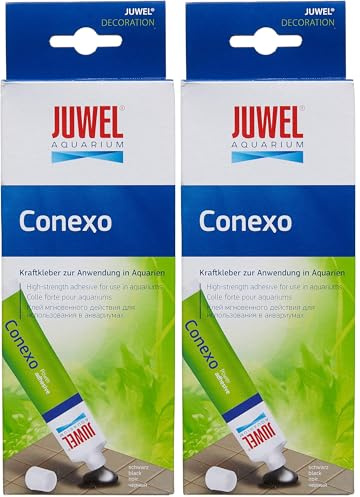 Juwel Colle puissante pour Aquarium, CONEXO, 80 ml, Noir (Lot de 2)