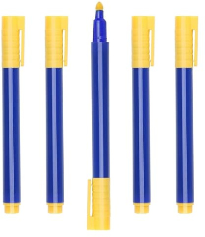 Stylo vérificateur de billets d'argent, stylo détecteur de faux billets - 5 pièces de faux vérificateur d'argent | Stylo marqueur détecteur d'argent, testeur de prévention des pertes d'argent, stylo d
