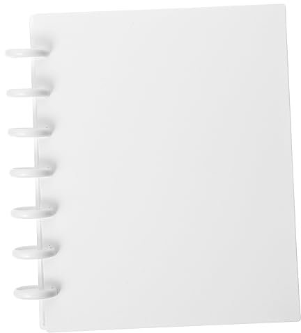 ABOOFAN Multifunktionales Fotoalbum 7 6 Cm (3 Zoll) A5-fotobuch Für Jungen Und Mädchen Weißer Pilzclip 20-seitiges Postkarten-sammelalbum