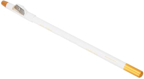 Generic Stylo à Barbe, Crayon à Barbe, Outil de Mise en Forme de Crayon à Domestique avec Taille-crayon pour la Maison pour le Salon pour les Voyages (WHITE)