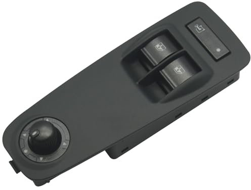 Arotzelox Interrupteur de lève-vitre électrique pour Relay Jumper Boxer Doblo Ducato Combo 735487419 interrupteur de levage en verre, commande bouton lève-vitre Plaque de base verte