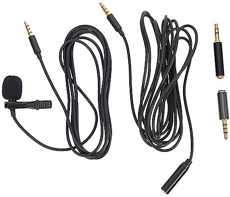 Kisangel 2sets Professional Microphone Recording Kit Interview Bundle for Phone Computer Accessories Mic Bundle Kit