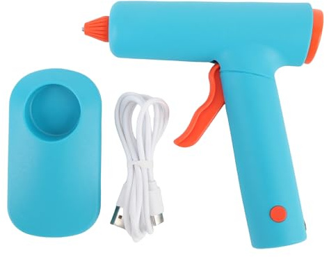 UADME 20W CORDless Hot Glue Gun Gun 90s Fast Chating Kit de pistolet à colle à main rechargeable pour réparations à domicile Projets d'artisanat