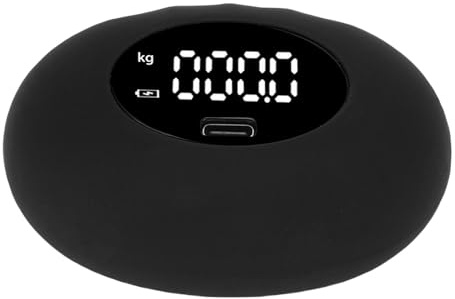Julihai Tester di Forza della Presa della Mano, Dinamometro Elettronico Ricaricabile con Design Ergonomico, per Appassionati di Fitness e Professionisti 180kg 396lb (kg)