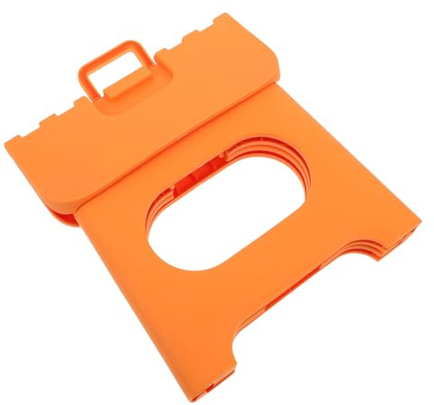 Toddmomy Sgabello Pieghevole Portatile in Pp Design Ergonomico, Leggero e Compatto, per Picnic e Attività All'aperto