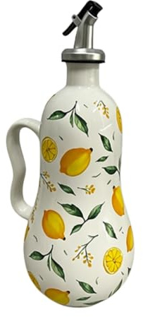 kowaku Distributeur et Huilier Décoratifs en Céramique Moderne, Faciles à Remplir, pour La Maison.