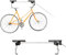 Relaxdays 4 x Fahrradlift im Set, mit Seilzug, universal Fahrradhalterung, zur Deckenmontage, für 4 Fahrräder
