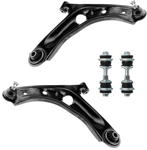 2x Querlenker 2x Koppelstange Vorderachse für Citroen C1 PM PN für Peugeot 107 PM PN für Toyota Aygo B1